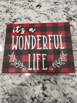 Christmas Decor Sign