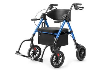 Rollator/Transfer Chair 2 in 1 combo (BLUE)