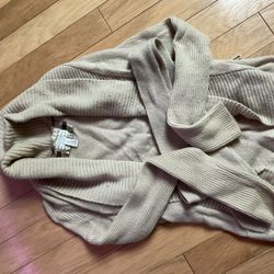 Abercrombie & Fitch Shawl Collar Sweater (size S)