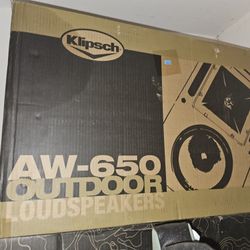 Klipsch Outdoor Speakers AW-650 New