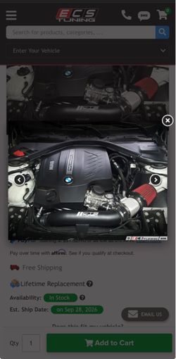 CTS Turbo Intake Kit for N55