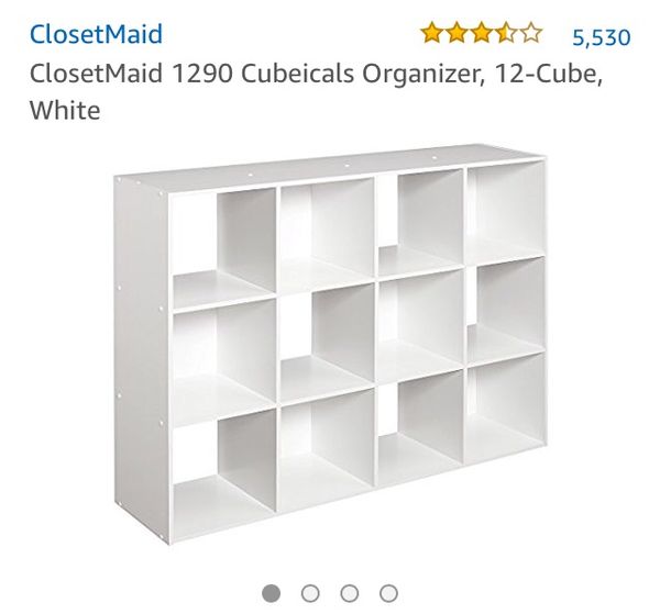 Shelf Unit 12 Cube Storage In White 50 For Brooklyn 50