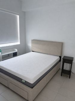 Queen bed frame