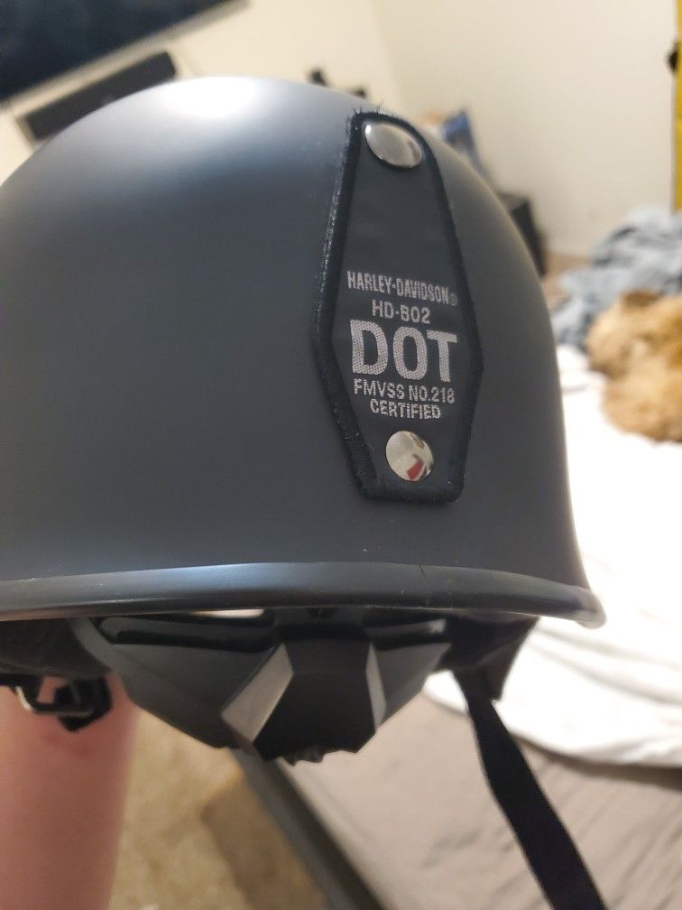 Harley Davidson Half Helmet