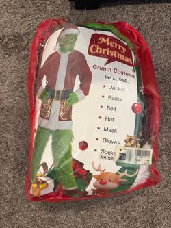 Grinch complete costume