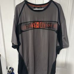 Size 5XL "Big Man's" Harley Davidson Shirt
