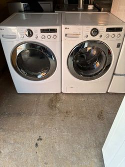 Lg Front Load Washer And Dryer Set