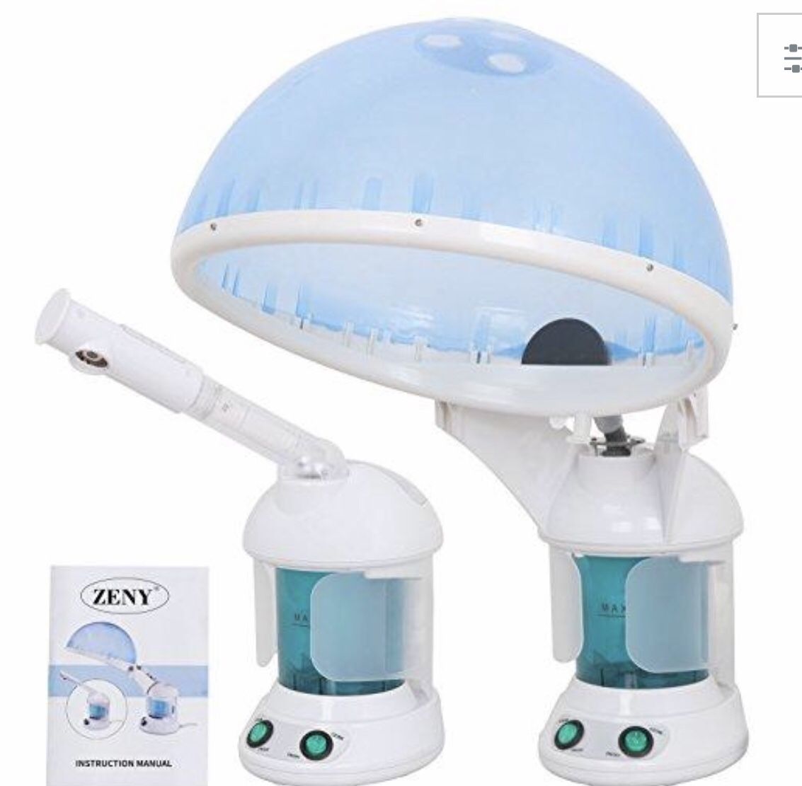 ZENY 2 IN 1 HAIR AND FACIAL STEAMER!!!