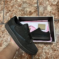 Jordan 1 Low Travis Scott Size 9.5