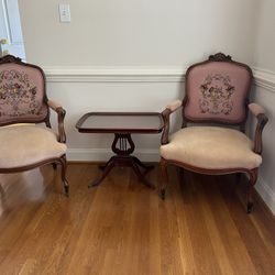 2 Chairs  Vintage 