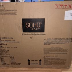 SOHO Stone Wash Baby Crib 