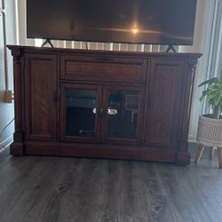 wood tv stand 