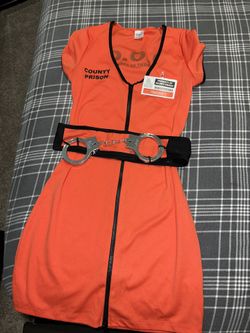Inmate Halloween Costume 