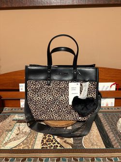Betsey Johnson Leopard Tote Bag