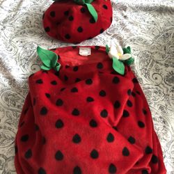 Strawberry Baby Costume