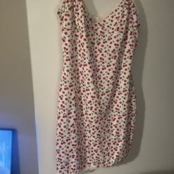 Cute Cherry Mini Dress