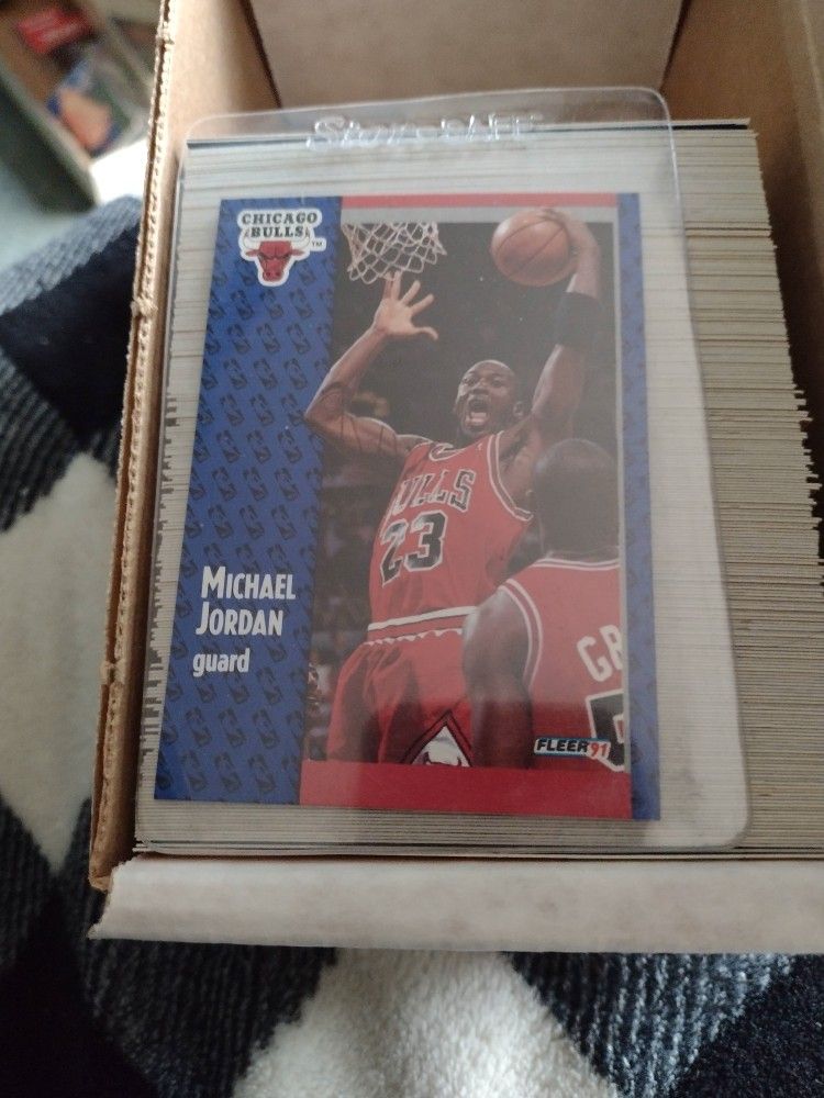 Basketball Fleer 1991 Complete Set 240 Cards Includes Michael Jordan. Cash Porch Pickup Redmond