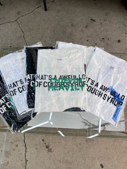 That's A Awful Lot of Cough Syrup Graphic Tee
