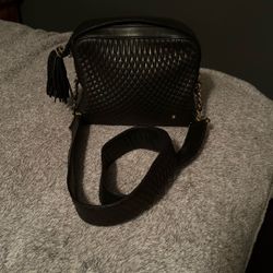 Bag Bally Leather Italy Black Small Crosbody Good Condition 👍🏻