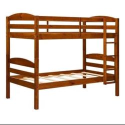 Twin Over Twin Bunk Bed 