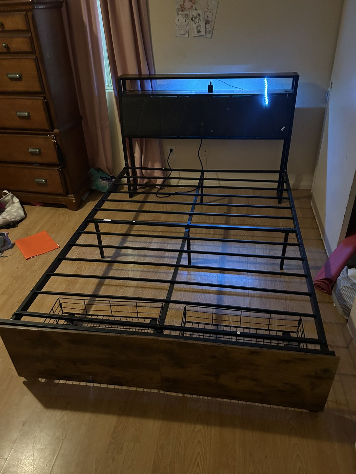 Led Bed Full Size Frame