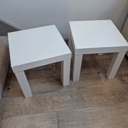 IKEA LACK Side Coffee Tables (Set of 2) – White – New