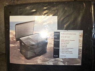 Canvas ice chest