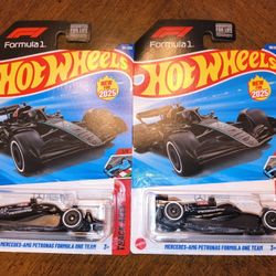 Hotwheels Formula 1 Toyota Vehicles 