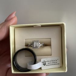 Wedding Ring And Band
