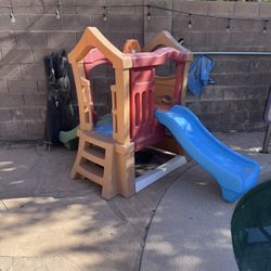 Play Up Double Slide Climber 