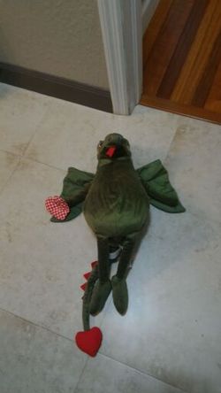Stuffed animal dragon