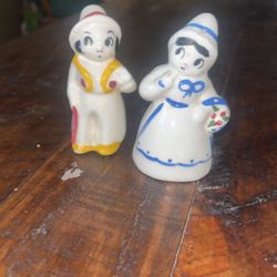 Antique Salt And Pepper Shakers