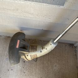 Electric weed eater