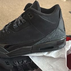 Black Cats 3 Jordans 