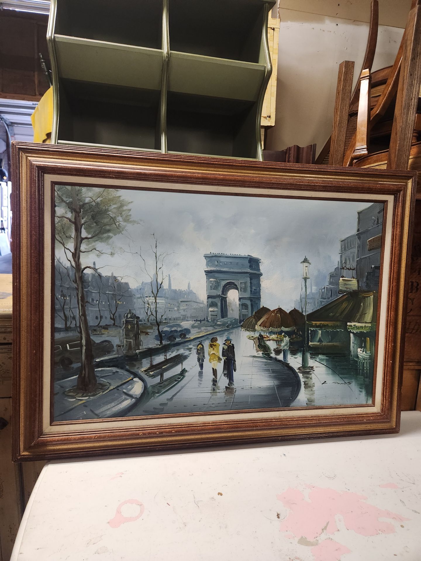 Signed Watercolor Painting