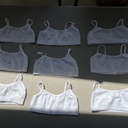 New Kids Sports Bras Size 4/5 All 6 For $5