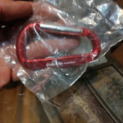 Carabineer With Key Ring 