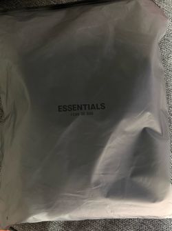 black fear of god essentials