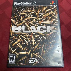 PS2 Black