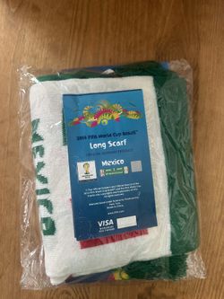 Brazil World Cup Mexico Scarf