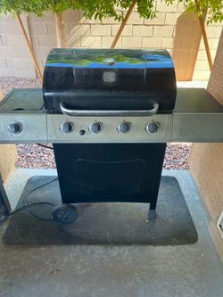 Free Gas Grill (propane tank not included)