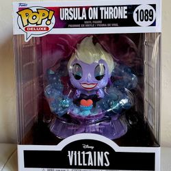Funko Pop Disney Villains Ursula On Throne 