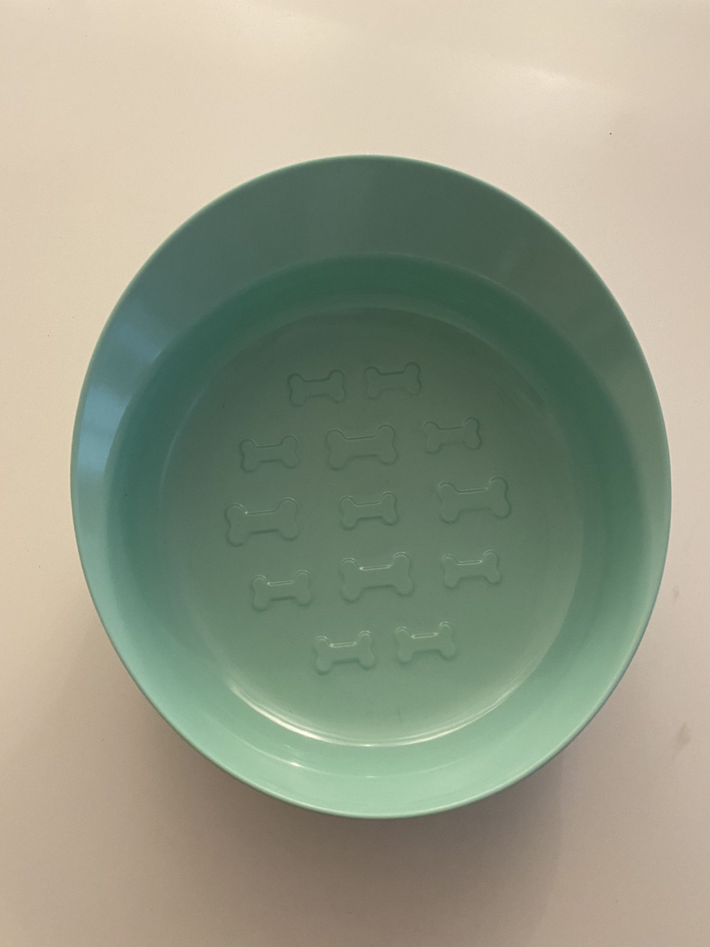 Aqua dog water/ food Plate