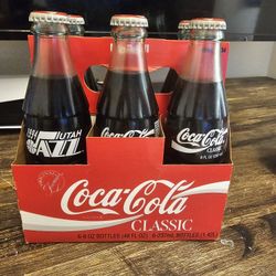 1994 Utah Jazz Comerative Coca Cola Bottles