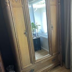 Vintage Armoire/entertainment Center