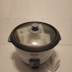 USA GAU-00013 Electric Nonstick Rice Cooker 8-Cup (Uncooked) 16-Cup (Cooked), Wh