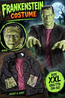 Frankenstein Halloween Costume Set XXL