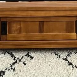 Solid Wood TV Stand (for TVs up to 65”)
