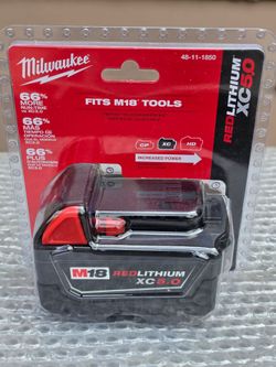 Milwaukee M18 18-Volt 5.0 Ah Lithium-Ion XC Extended Capacity Battery Pack Brand New