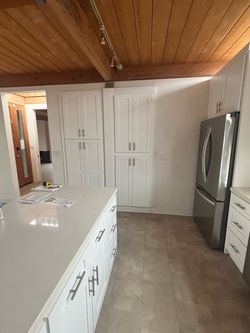 Kitchen cabinets